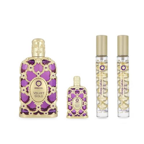 Orientica Set Luxury Collection Velvet Gold 4 Pzs