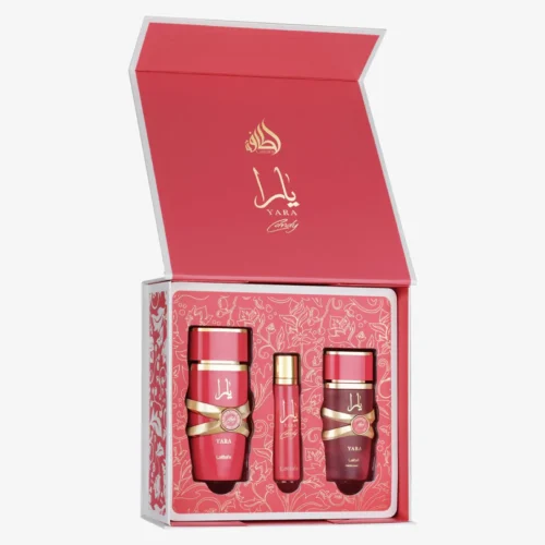 Lattafa Set Yara Candy 3 piezas