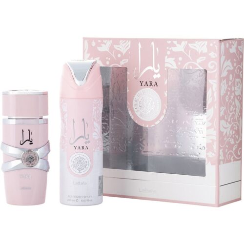 Lattafa Set Yara Rosa 2 piezas