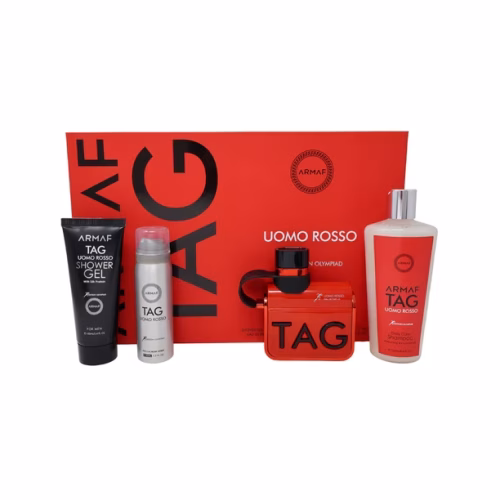 Armaf Set Tag Uomo Russo 100ml + Desodorante + Shampoo + Shower Gel