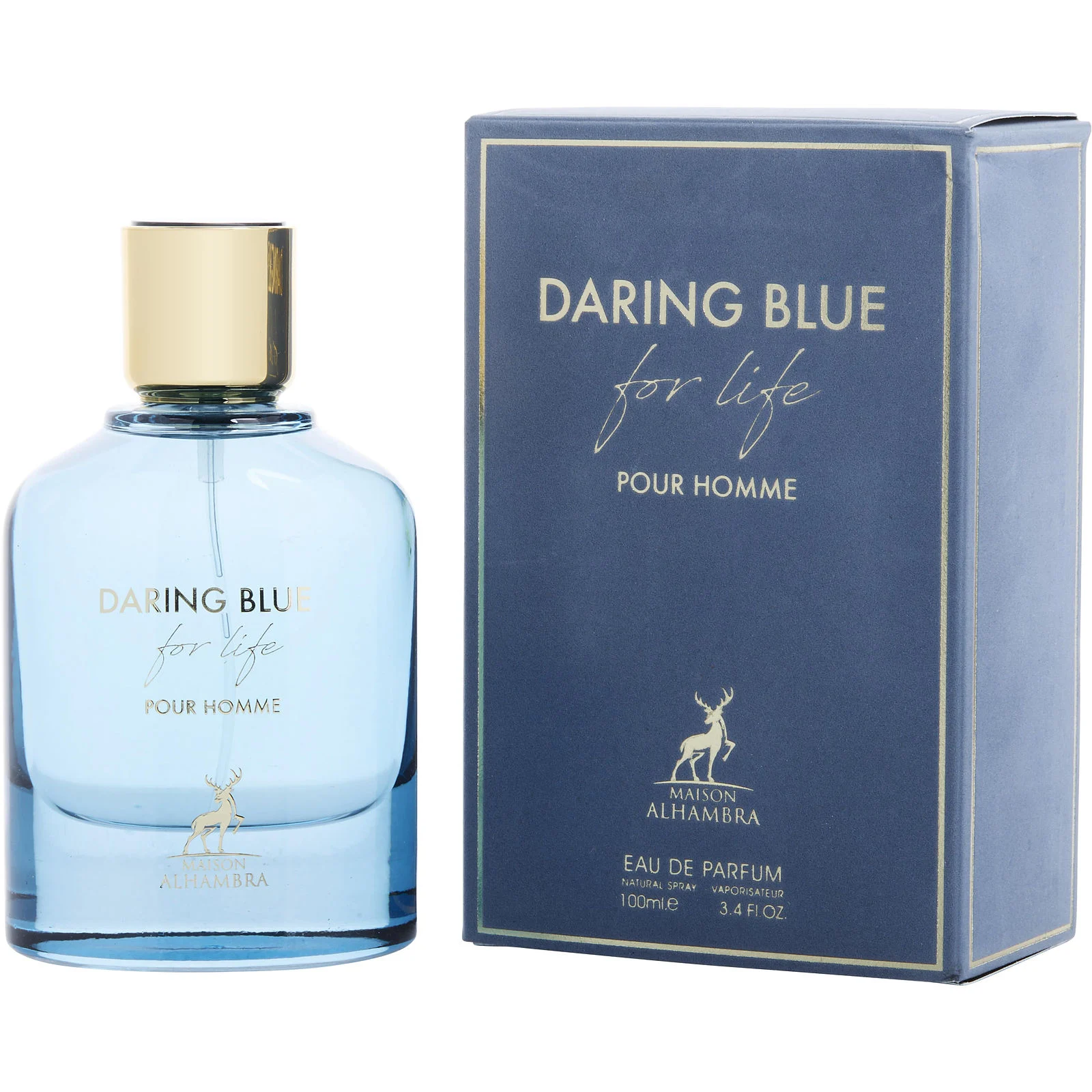 Maison Alhambra Daring Blue For Life Pour Homme 100ml