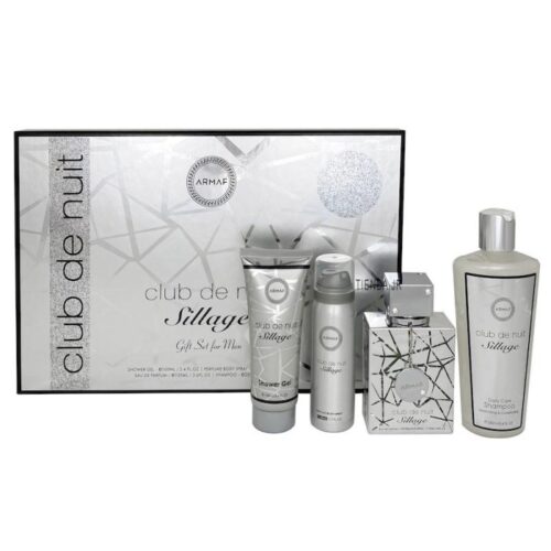 Armaf Set Club De Nuit Sillage 105ml + Desodorante + Shampoo + Shower Gel