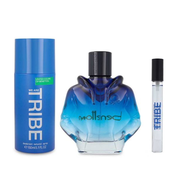 Benetton Set We Are Tribe Man 90Ml Edt 3PZ