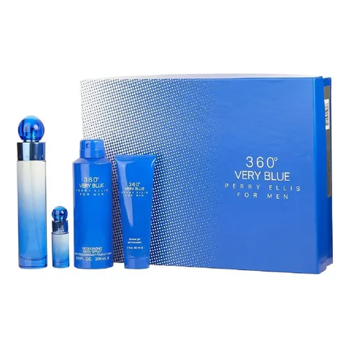 Perry Ellies Set 360° Pure blue 4 piezas