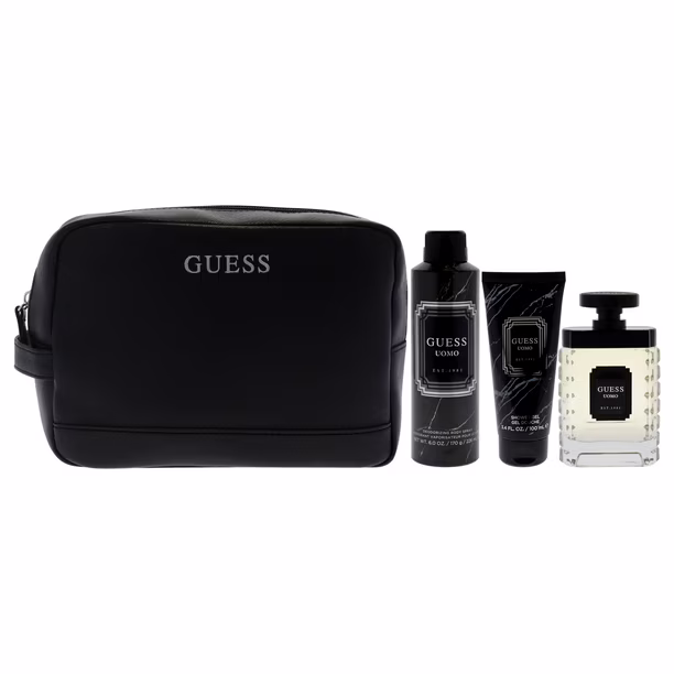 Guess Set Uomo 100ml + Desodorante + Shower Gel + Cosmetiquera