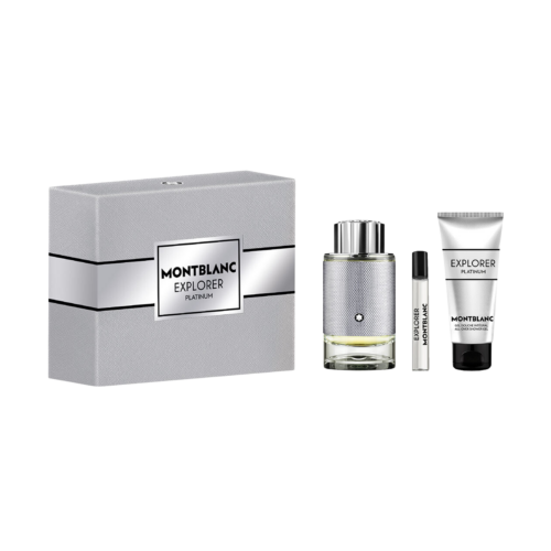 Montblanc Set Explorer Platinum 100ml + 7.5ml + Gel de Ducha