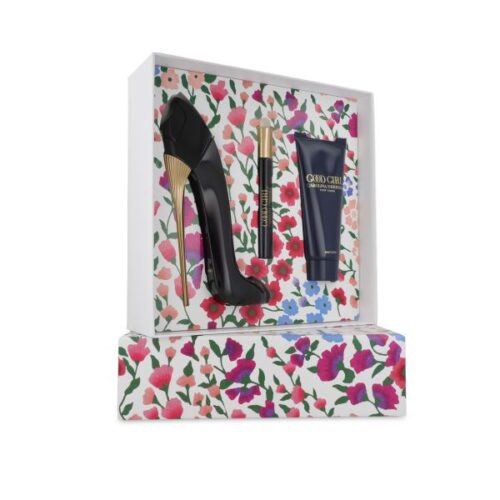 Carolina Herrera Good Girl 80ml + 10ml + Crema Caja Flores