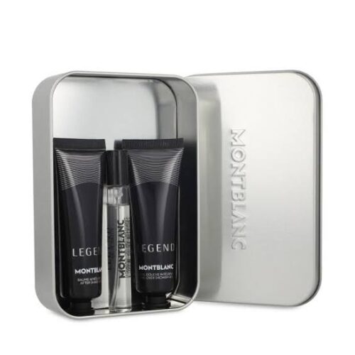 Montblanc Set Lata Perfume Eau de Tocador 7.5ml + Gel de Ducha 30ml + Crema para Despues de Afeitar 30ml