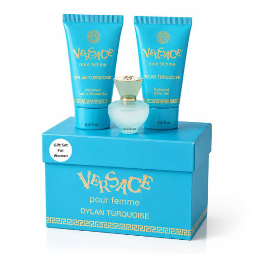 Versace Dylan Turquoise Mini Eau de Parfum 5ml + Gel de Ducha 25ml + Crema 25ml