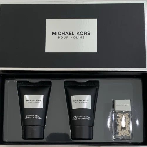Michael Kors Set Agua de Perfume 5ml + Gel de Ducha 25ml + Balsamo Para Despues de Afeitar 25ml