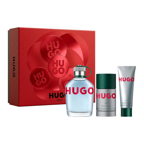 Hugo Boss Set Hugo 3 EDT 125ml + Desodorante 75ml + Gel de Ducha 50ml