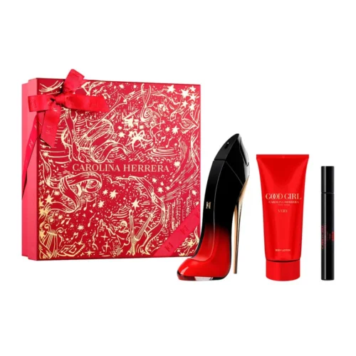 Carolina Herrera Good Girl Very Elixir 3 Piezas Dama EDP 80ml + Locion Corpora 100ml + Miniatura 10ml