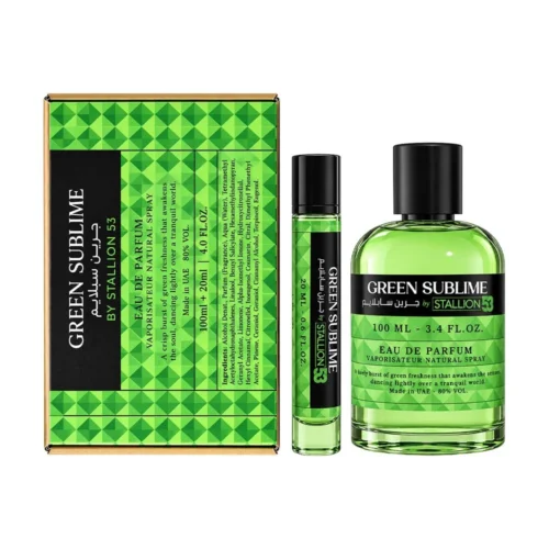 Stallion Green Sublime + Travel 20ml EDP 100ml Unisex