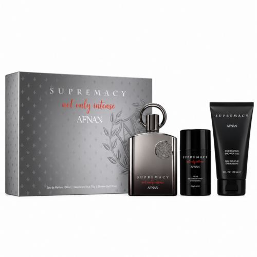 Afnan Set Supremacy Pour Homme Nor Only Intense 100ml + Desodorante + Gel de Ducha