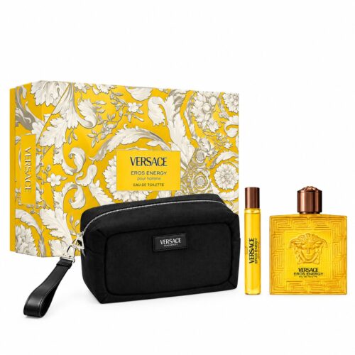 Versace Set Eros Energy 100ml + Vial 10ml + Cosmetiquera