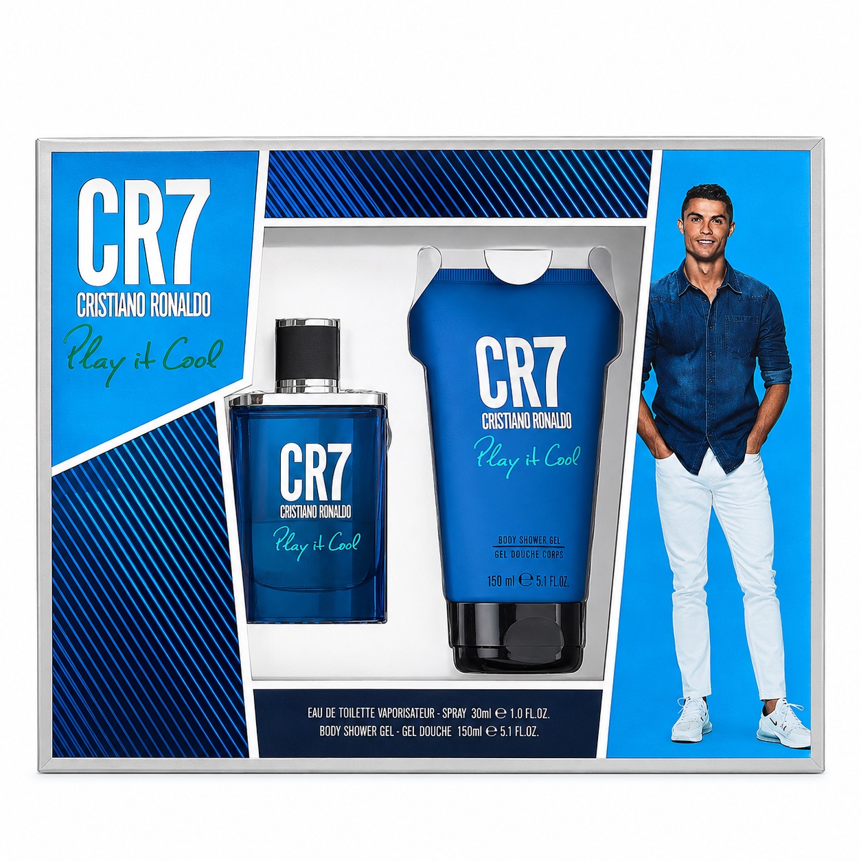 Cristiano Ronaldo Set CR7 Play It Cool 30ml + Gel Ducha
